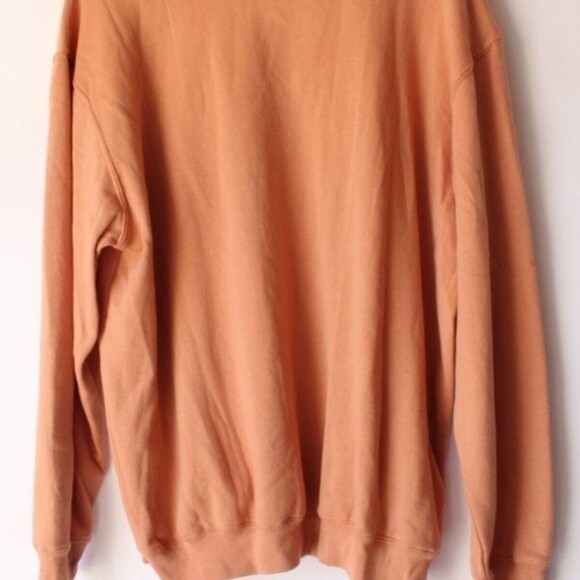 LOVE TRIBE women Plus Size Los Angeles Graphic Sweatshirt Orange 1X and 3X, - Picture 5 of 6